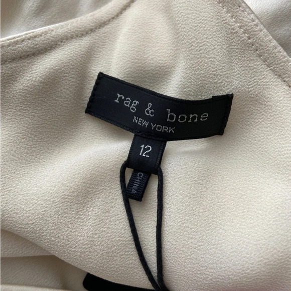 NWT Rag & Bone Jaci Silk Cami in Light Dove size 12 - Picture 5 of 9